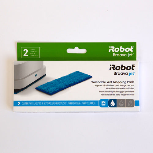 iRobot Braava Jet 240 Washable Wet Mopping Pad - 2 pack - Robot Specialist